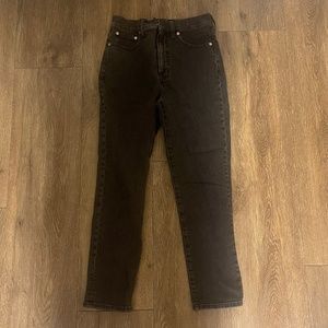 Black Madewell The Perfect Vintage Jean